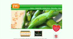 Desktop Screenshot of jycfoods.com